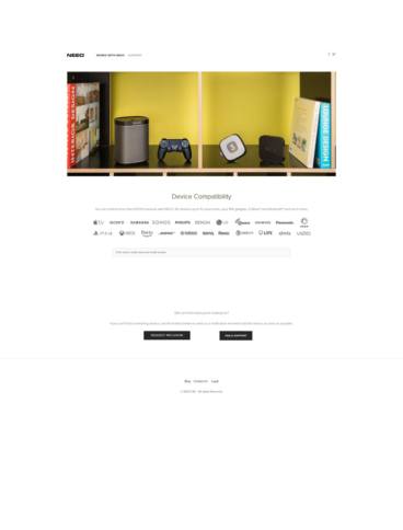 eCommerce website: Neeo