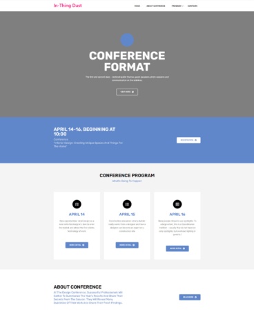 eCommerce website: Thing Industries