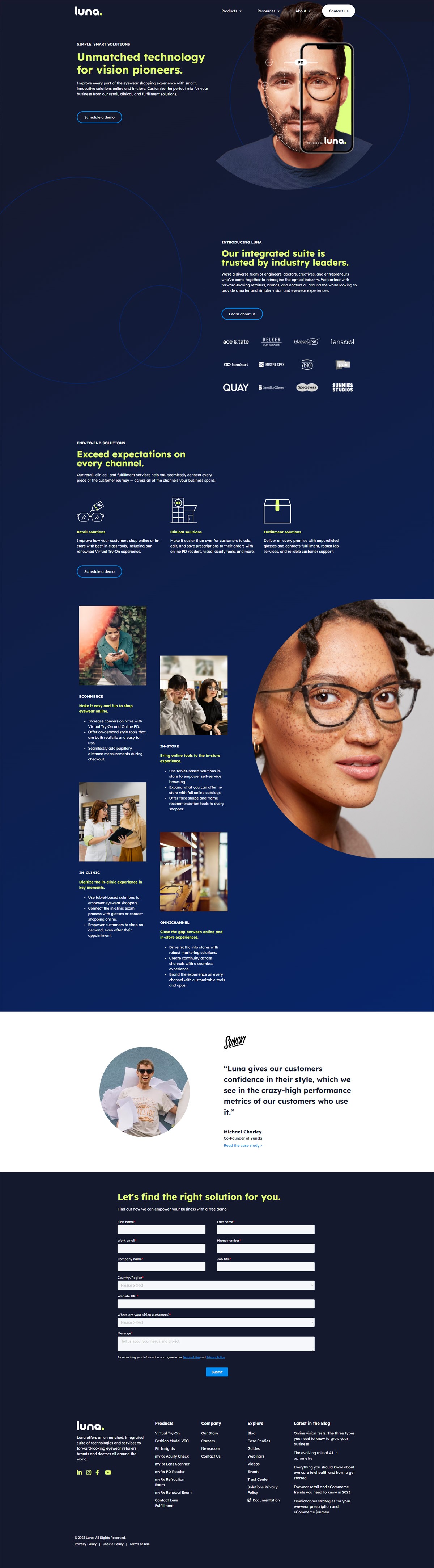 eCommerce website: DITTO