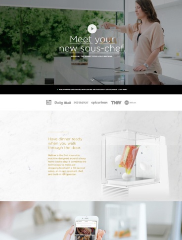 eCommerce website: Mellow