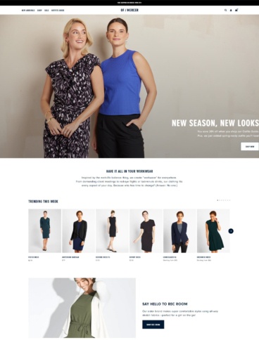 eCommerce website: Of Mercer