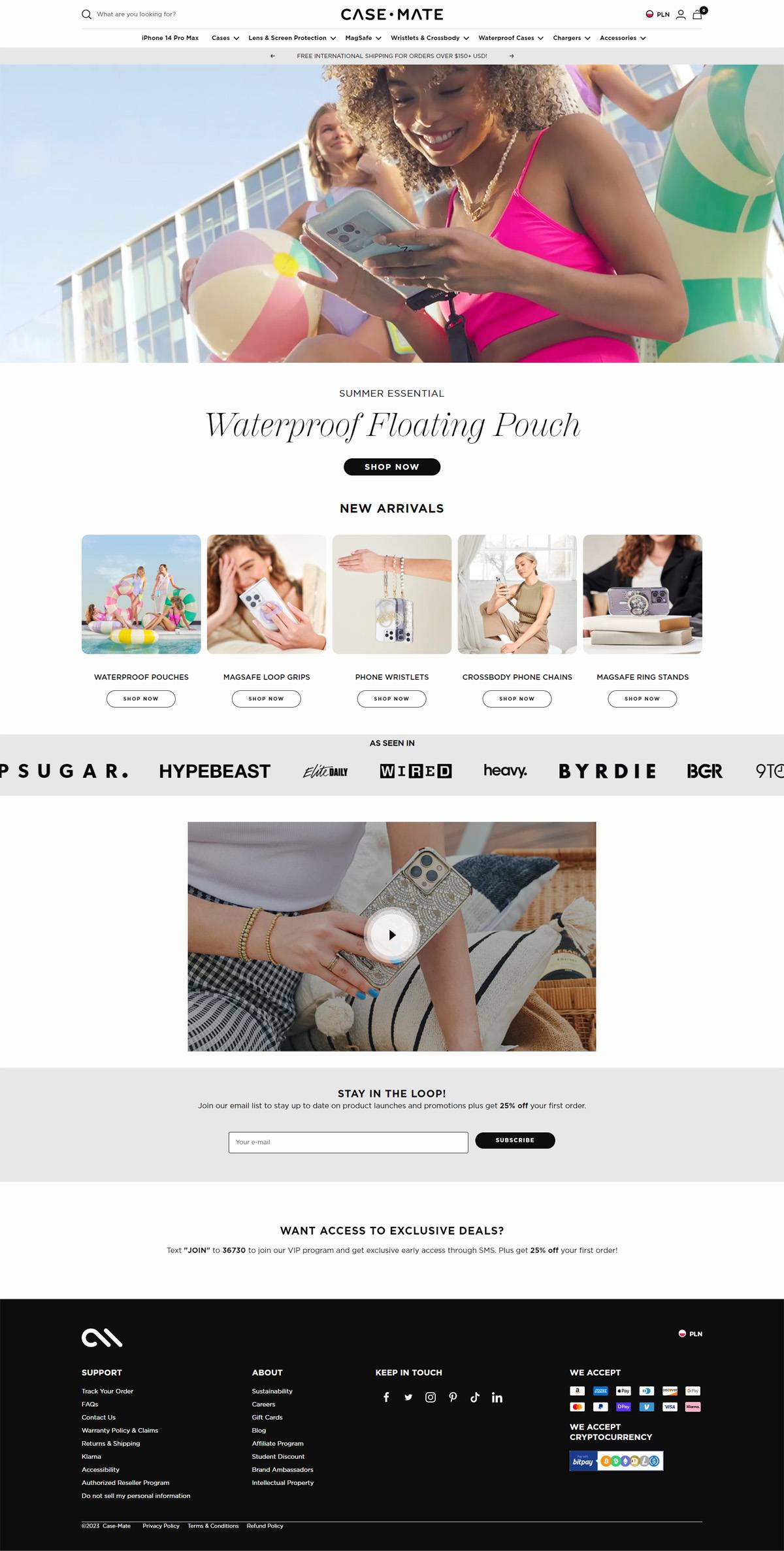 eCommerce website: Case-Mate