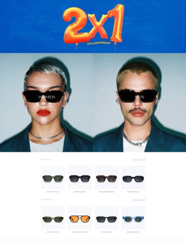 eCommerce website: Meller