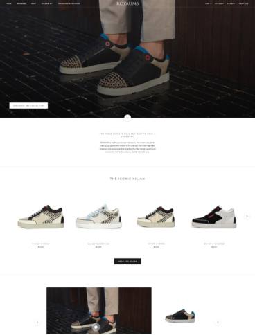 eCommerce website: Royaums