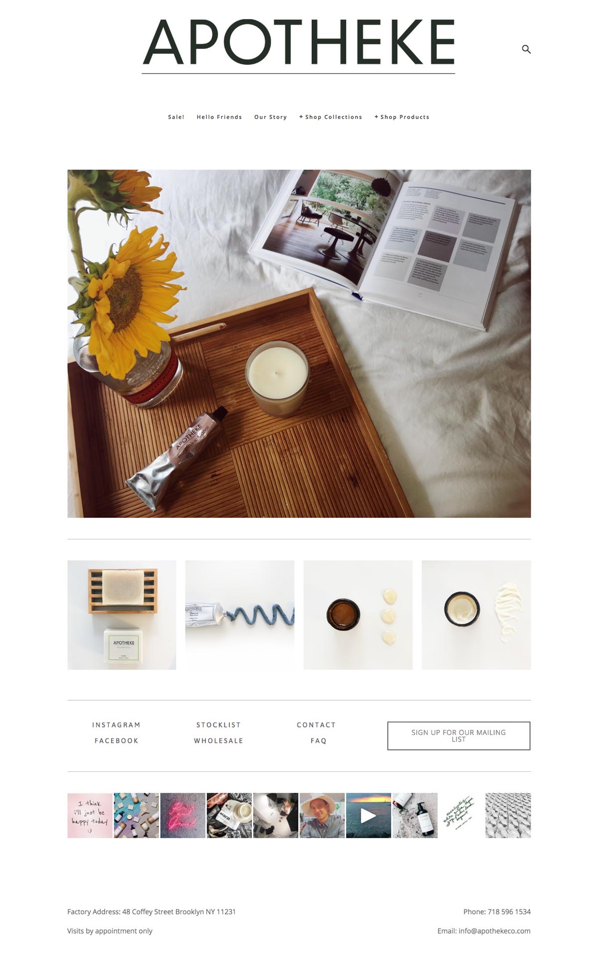 eCommerce website: Apotheke