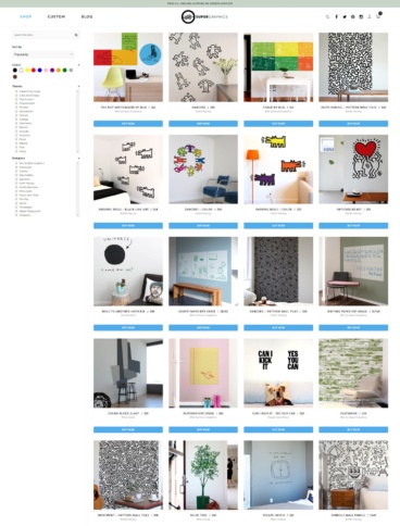 eCommerce website: Blik