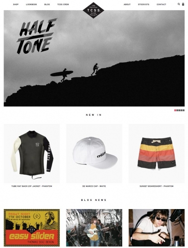 eCommerce website: The Critical Slide Society