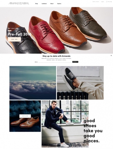 eCommerce website: Armando Cabral