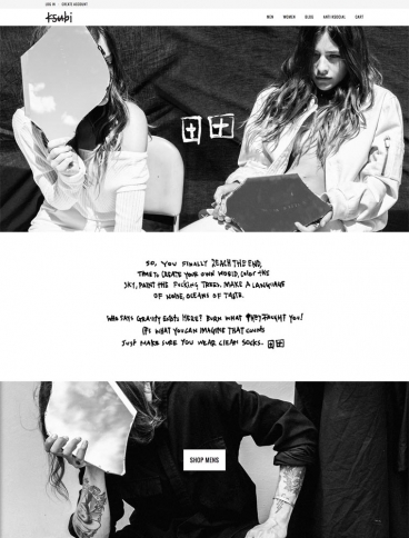 eCommerce website: ksubi