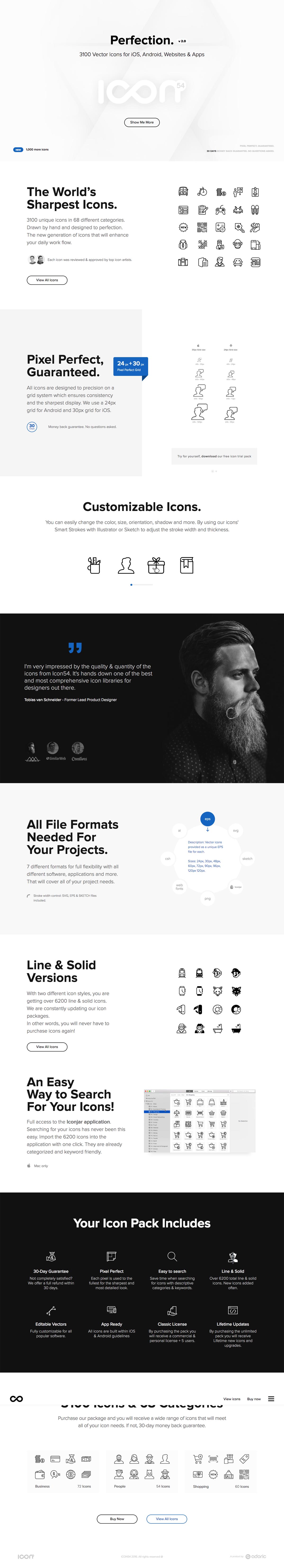eCommerce website: icon 54