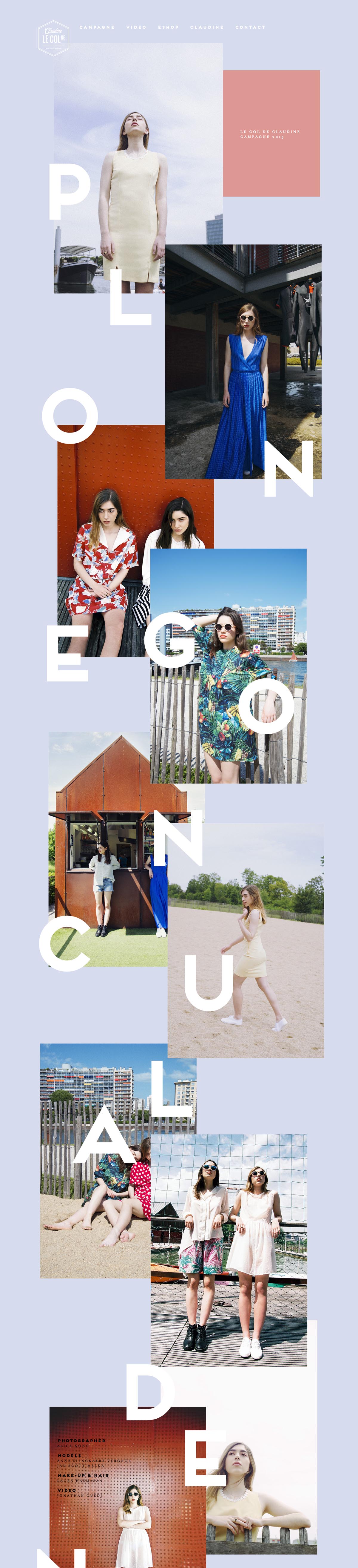 eCommerce website: Le Col de Claudine