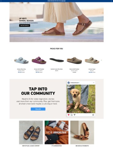 eCommerce website: Brickenstock