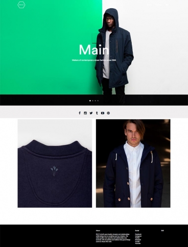 eCommerce website: rvlt