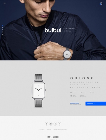 eCommerce website: Bulbul Watches