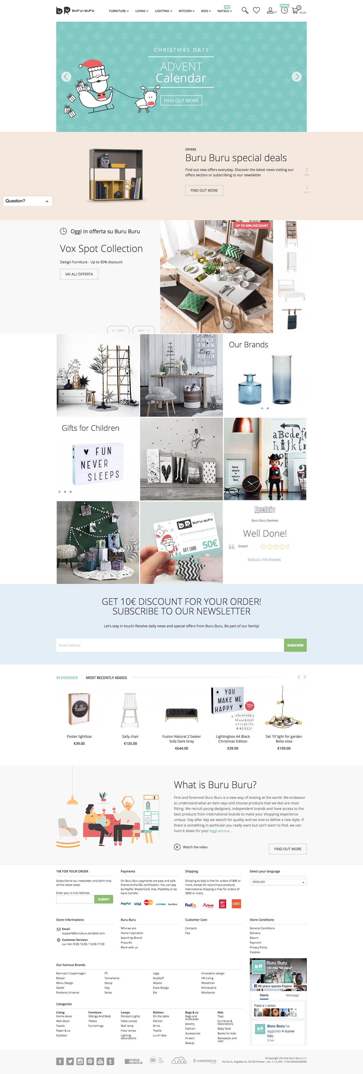 eCommerce website: Buru Buru