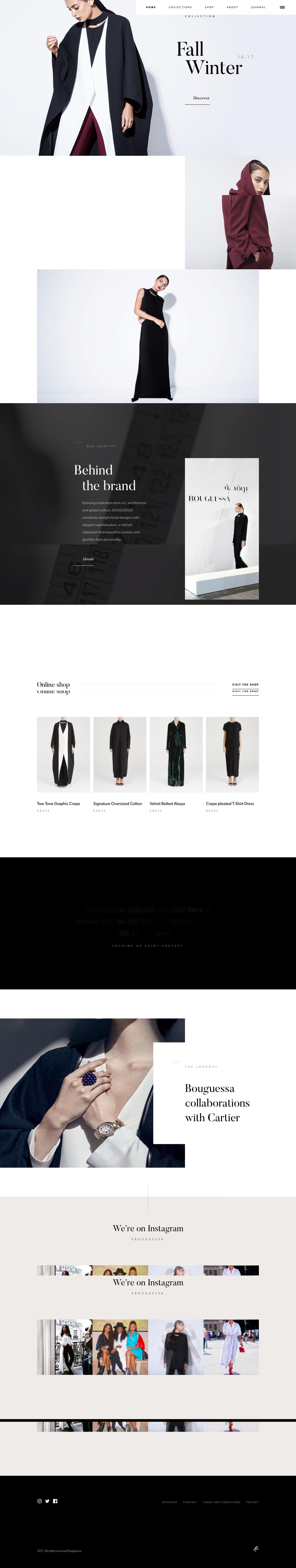 eCommerce website: BOUGUESSA