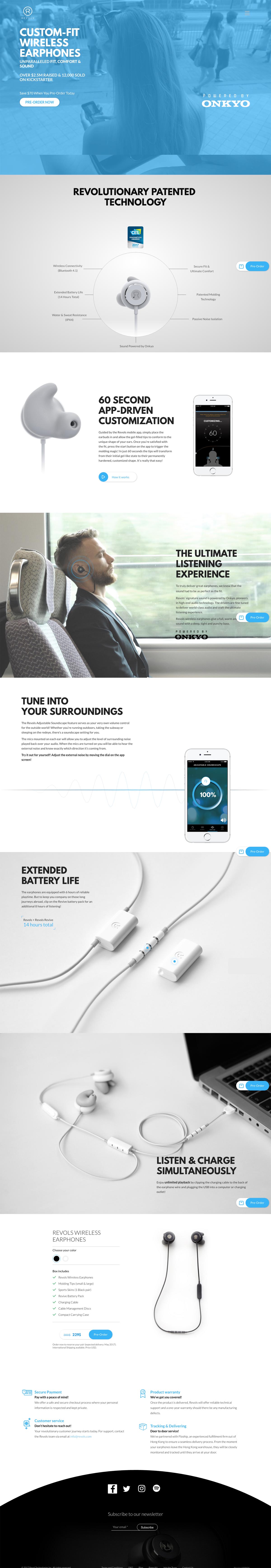 eCommerce website: Revols