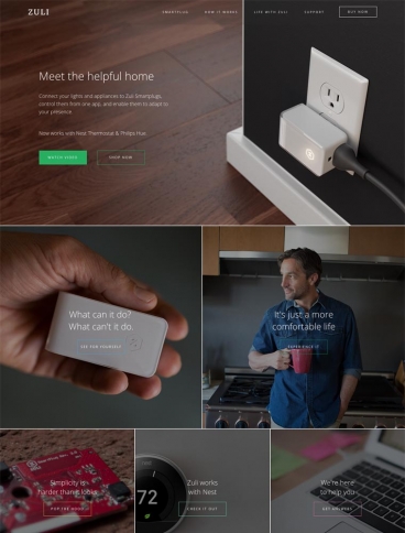 eCommerce website: Zuli