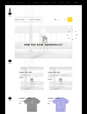 eCommerce website: Fotonaut
