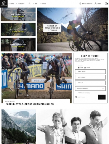 eCommerce website: ASSOS