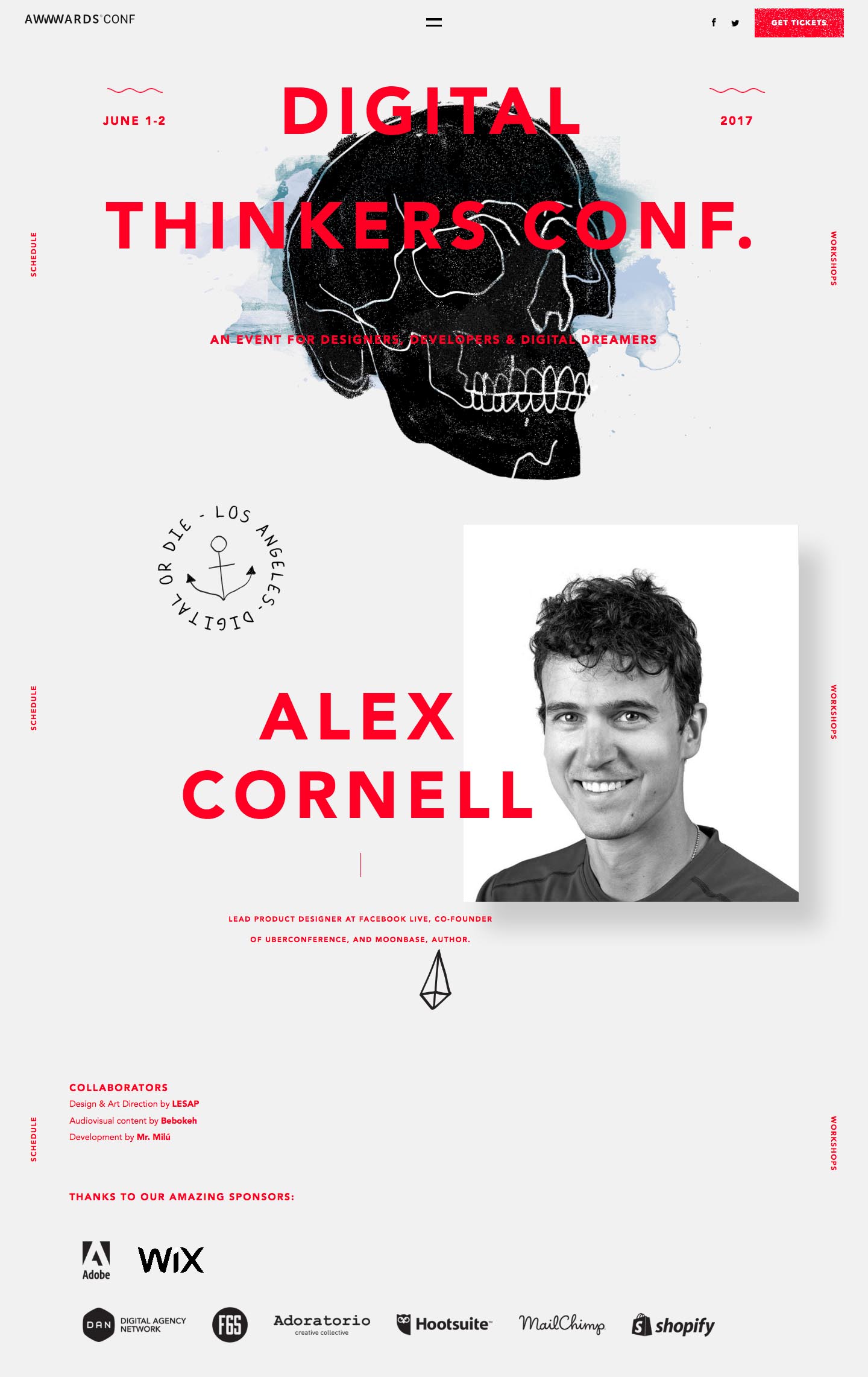 eCommerce website: Digital Thinkers Conf.