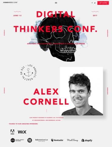 eCommerce website: Digital Thinkers Conf.