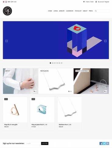 eCommerce website: OFORM