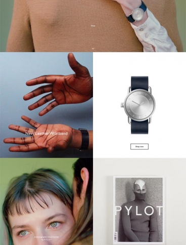 eCommerce website: TID Watches