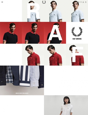 eCommerce website: Fred Perry