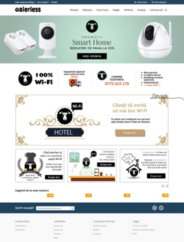 eCommerce website: oaierless