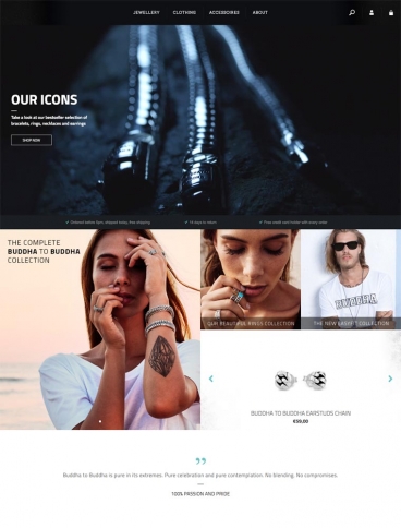 eCommerce website: Buddha to Buddha