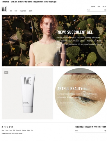 eCommerce website: MAKE
