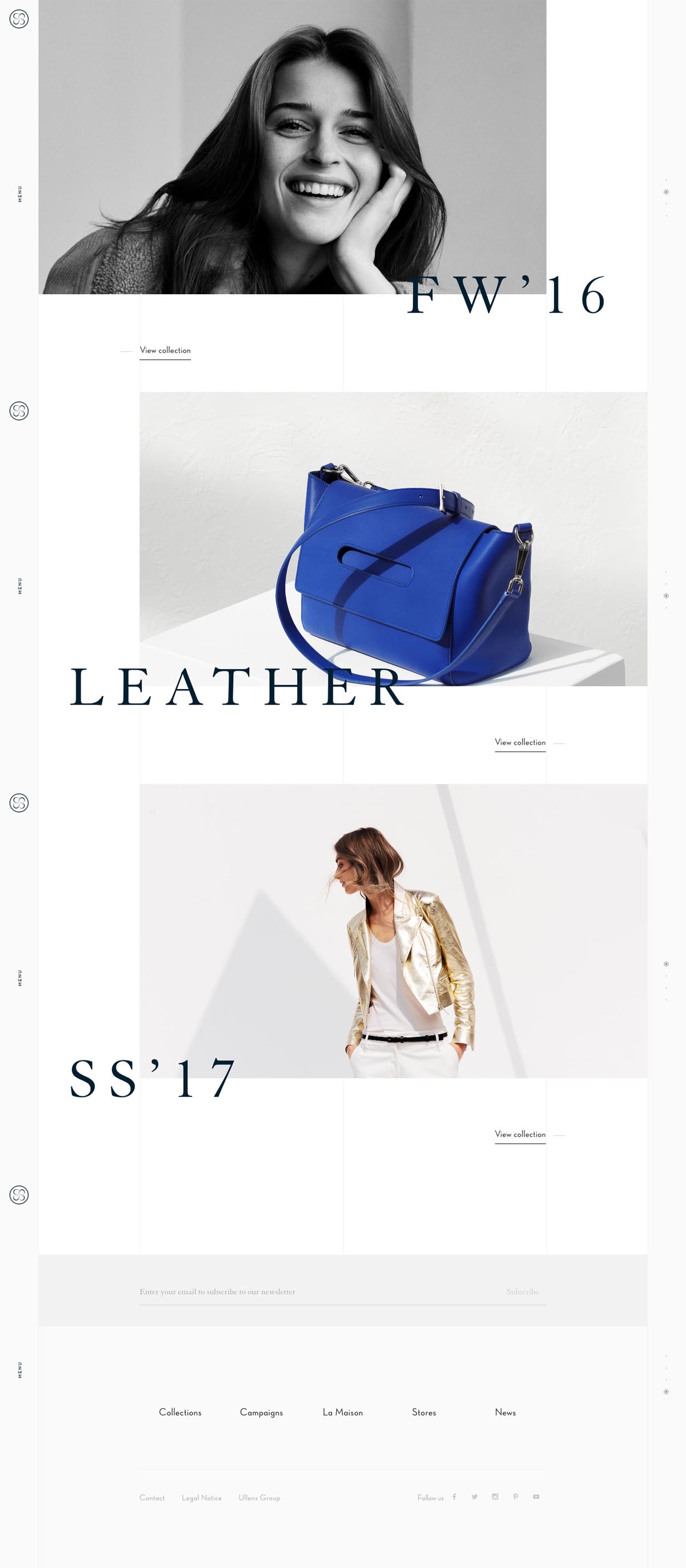 eCommerce website: Maison Ullens