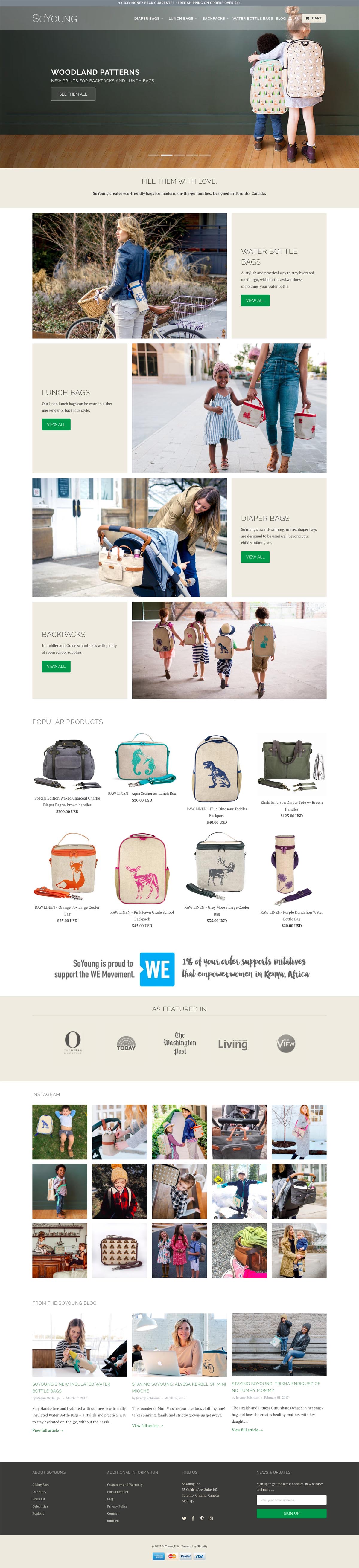eCommerce website: SoYoung Inc.