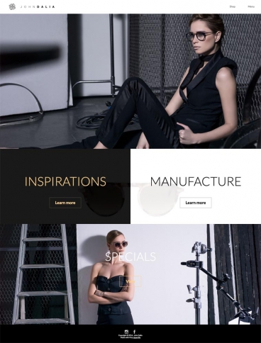 eCommerce website: John Dalia