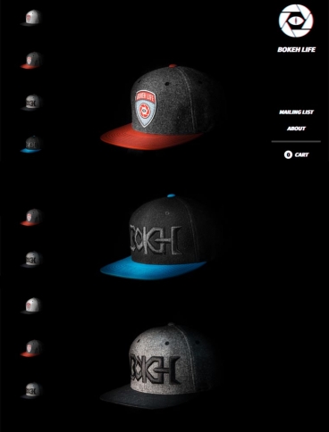 eCommerce website: Bokeh Life