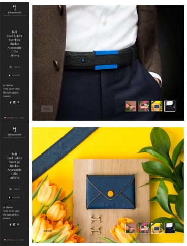 eCommerce website: J.Hopenstand