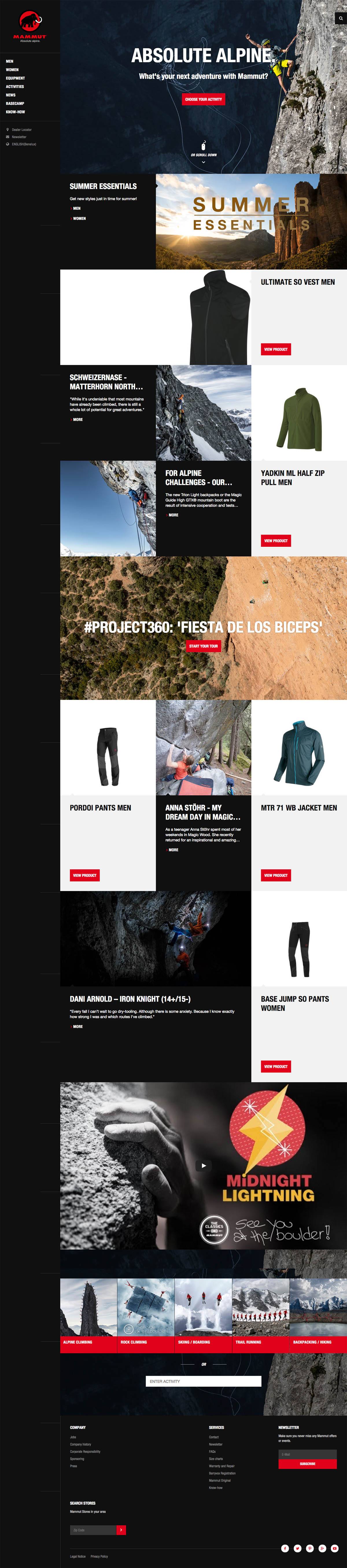 eCommerce website: Baby & Child