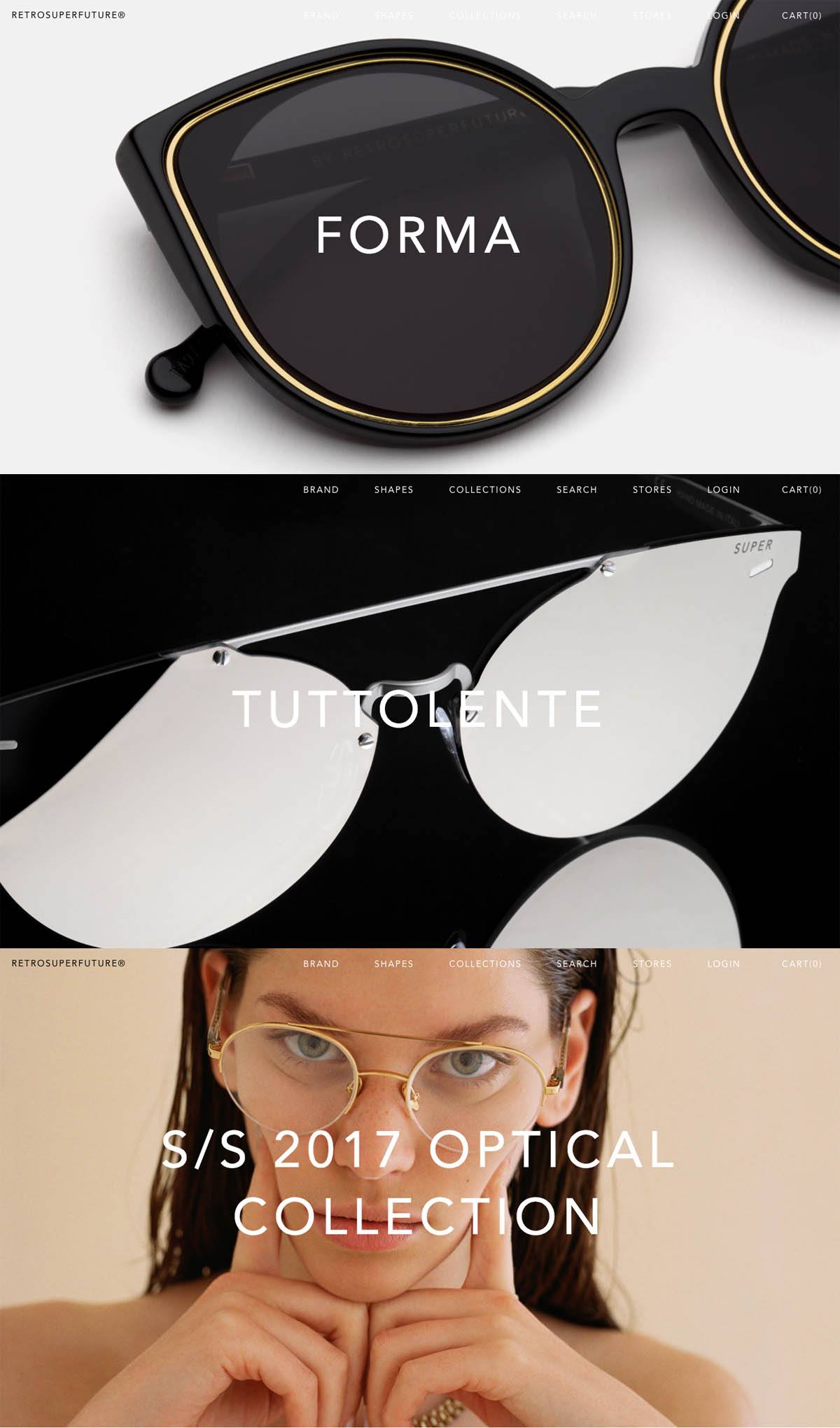 eCommerce website: Retro Super Future