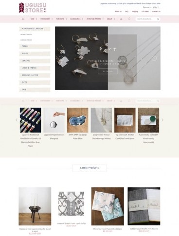 eCommerce website: UGUiSU