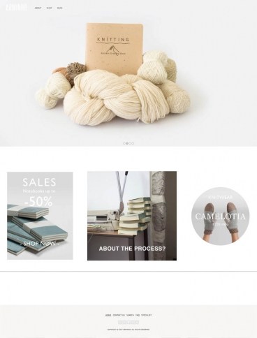 eCommerce website: ARMINHO