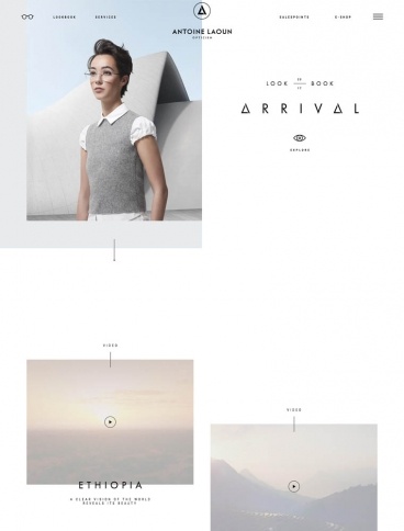 eCommerce website: Antoine Laoun Optician