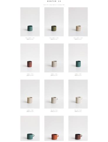 eCommerce website: AR ceramics