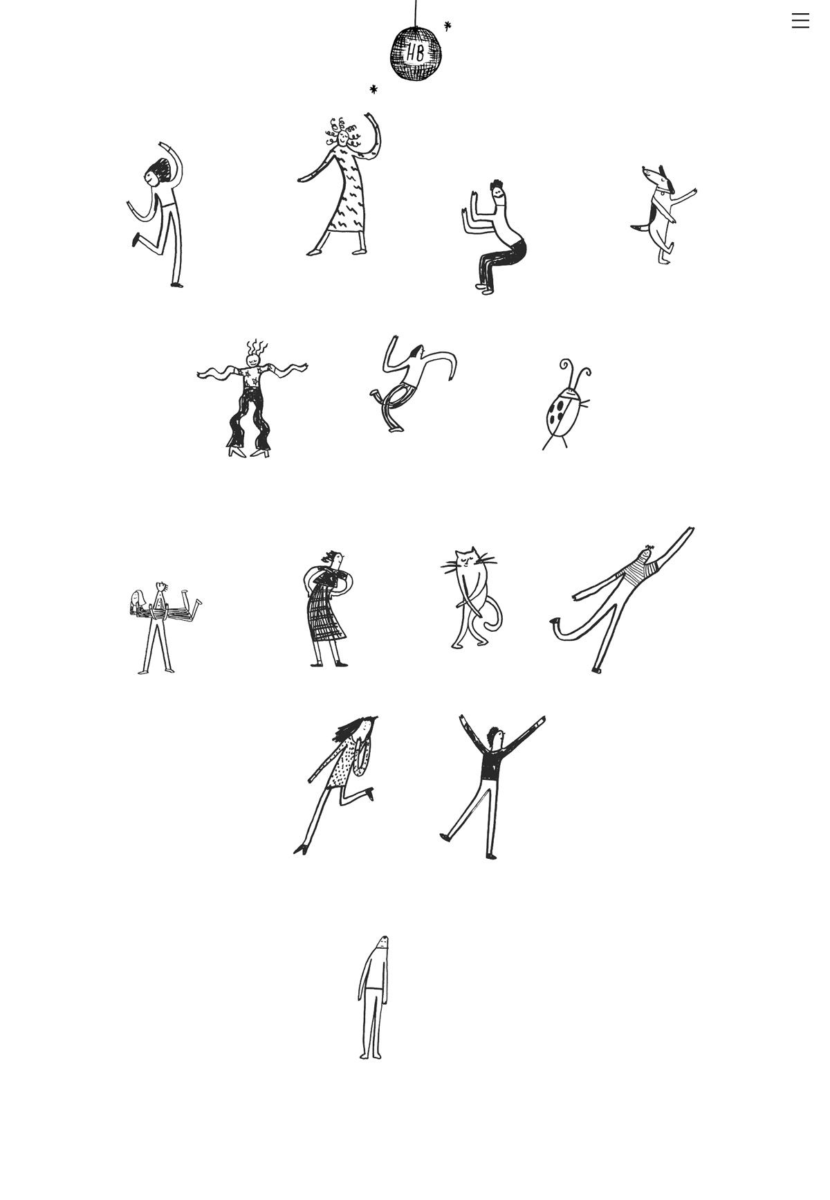 eCommerce website: Hallie Bateman