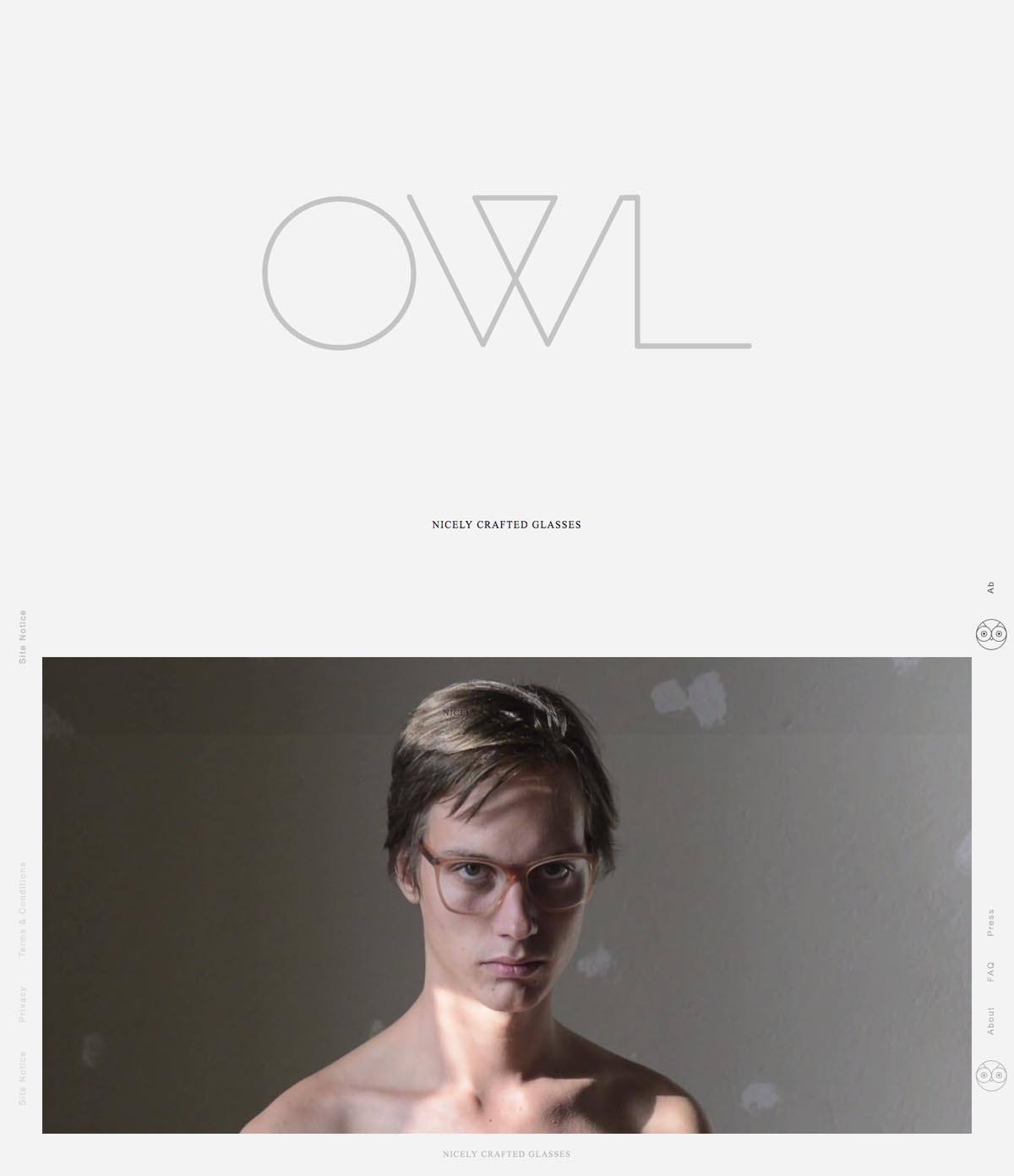 eCommerce website: OWL