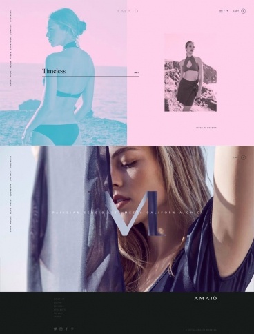 eCommerce website: AMAIÒ SWIM