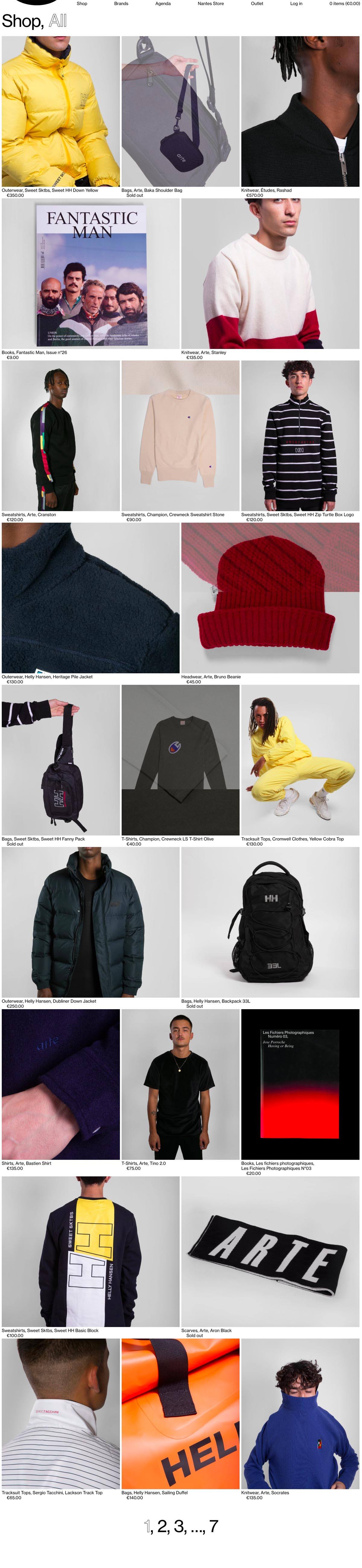 eCommerce website: 5 PM