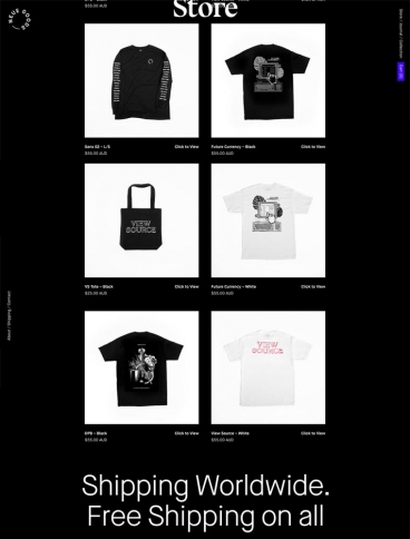 eCommerce website: Neue Goods