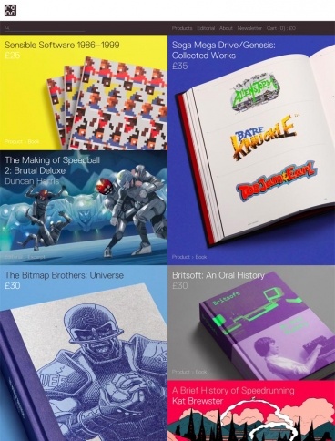 eCommerce website: Read-Only Memory