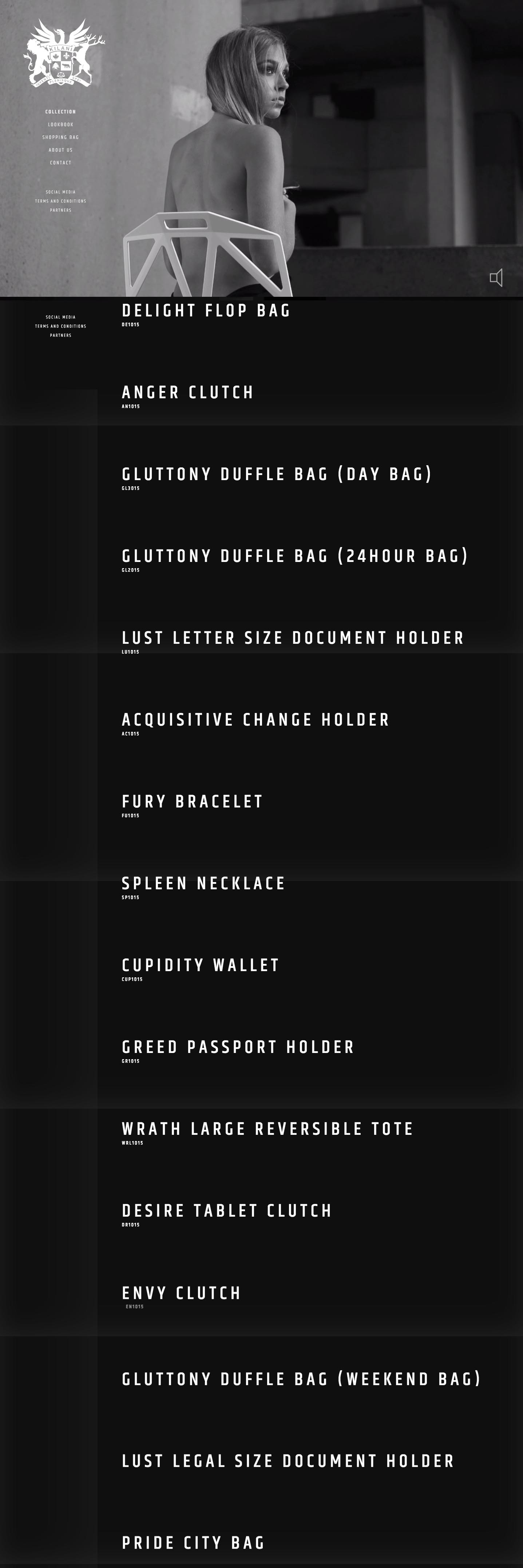 eCommerce website: byKilani